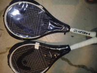 Head Cool Earth Strung Tennis Racquets - pair available