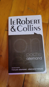 Dictionnaire français allemand LE ROBERT COLLINS 5$