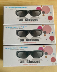 Active 3D Glasses - set of 3