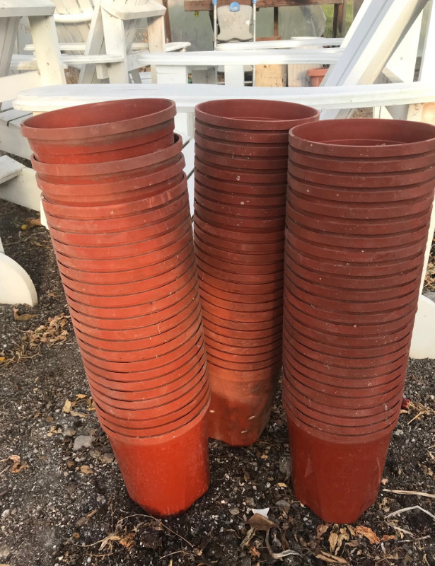 Plastic Pots and Trays dans Plantes, engrais et terreaux  à Napanee - Image 4