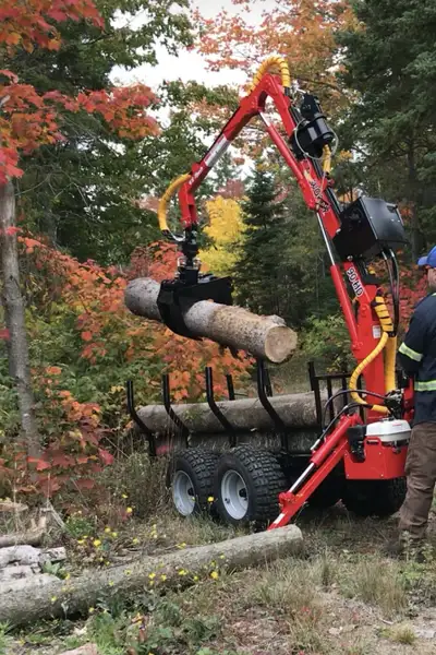 chargeuse à bois Woody 90 hd vtt, View more