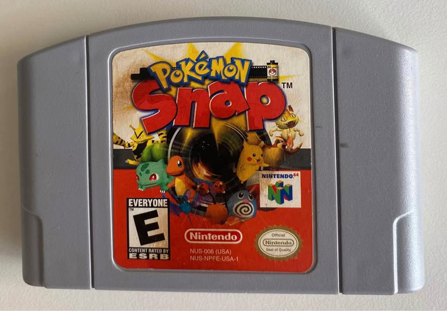 Jeu Nintendo 64- Pokémon Snap (35$) dans Ventes de garage  à Ouest de l’Île