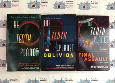 "The Tenth Planet Trilogy" by: Dean Wesley Smith & Kristine Kathryn Rusch Fictionfirst Used Books is...