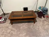 Coffee table and 1 matching end table