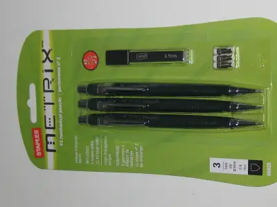 Brand New Staples Metrix Mechanical Pencils 0.9 mm, View more