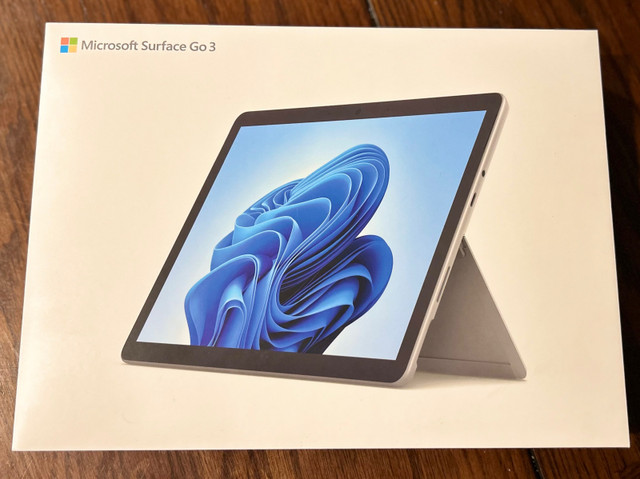 Microsoft Surface Go 3 10” Touchscreen Tablet in General Electronics in Oshawa / Durham Region