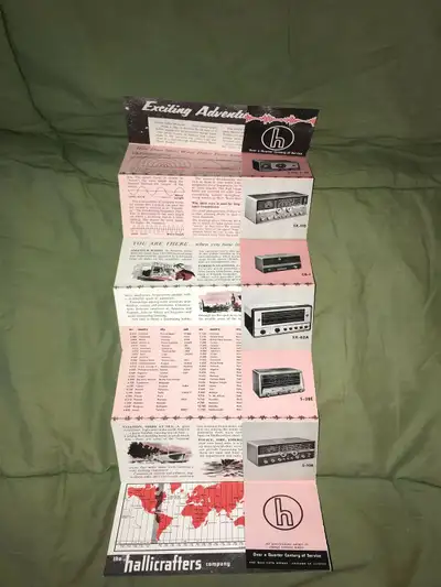 Hallicrafters - Short Wave brochures (Vintage), View more