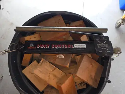 For sale a used, but in good overall condition a Husky Sway Control RH#34715 Trailer Hitch Reciver A...