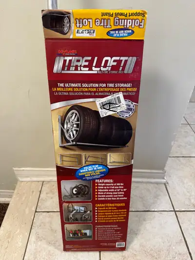 Folding Tire Storage Rack, View more