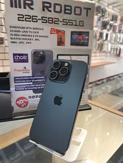 iPhone 15 Pro Max – 256GB – Blue Titanium, View more