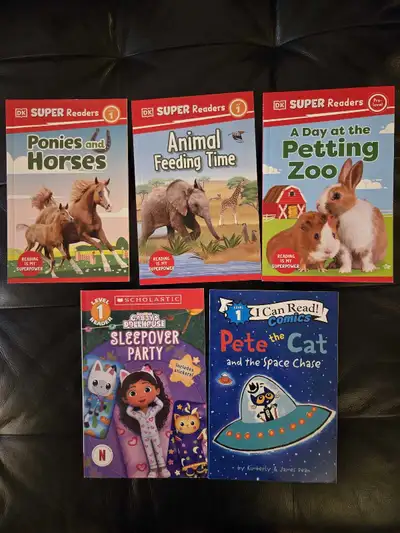 Level 1 Reading Books $3 each, View more