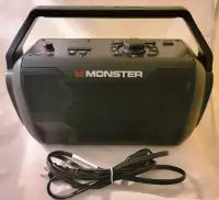 Monster Nomad Portable Indoor/Outdoor Bluetooth Speaker Boombox