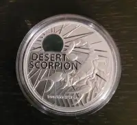 Pièce en argent/silver bullion desert scorpion 2022 1 oz .999