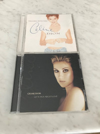 Lot de 2 CDs de Céline Dion (en lot ou 4$ le CD)
