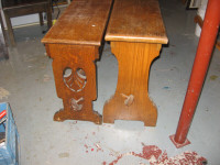 church benches