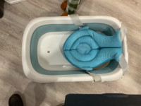 Baby fooldable baby bath