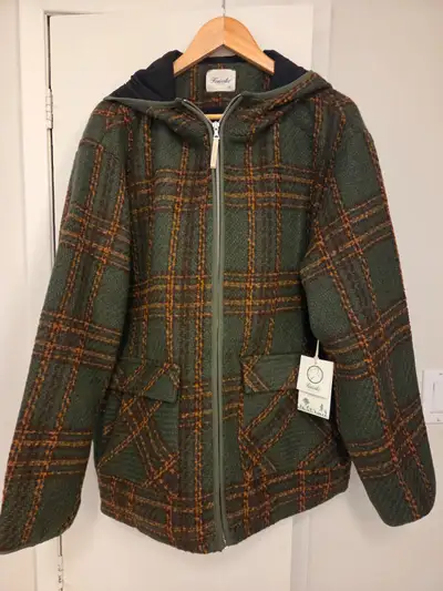 Kuwalla Tee Hooded Plaid Shacket (Mens), View more