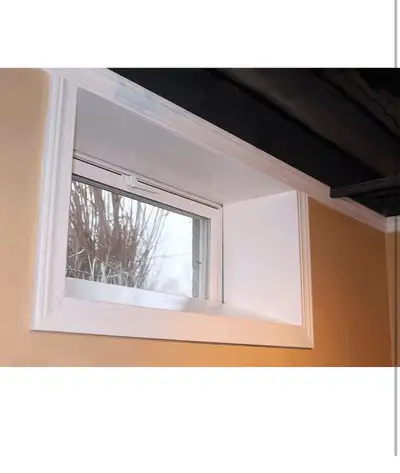 Basement Window Hopper 32 x 18, View more