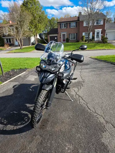 Selling my Triumph tiger 800 xc adventure bike. This motorcycle is fantastic and made to go anywhere...