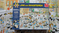 Casse-tête JAN VAN HAASTEREN 1000 pcs puzzle COMPLET