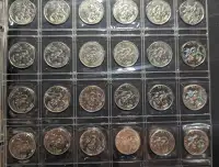 25 cents 2017 Canada 150 / Canada 150 couleur lot de 24 pièces 