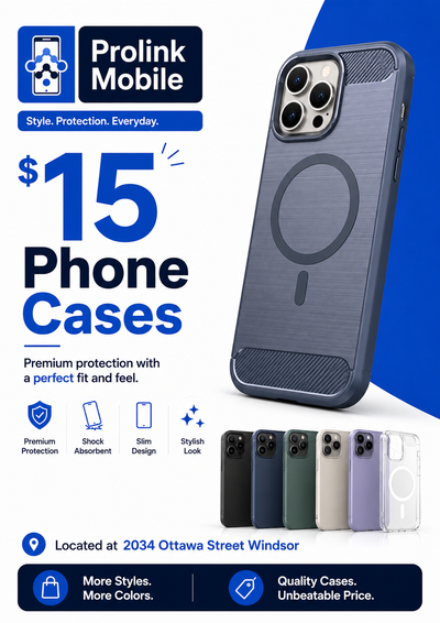 iPhone & Samsung Cases (Clear, MagSafe, Silicon, Drop Protected), View more