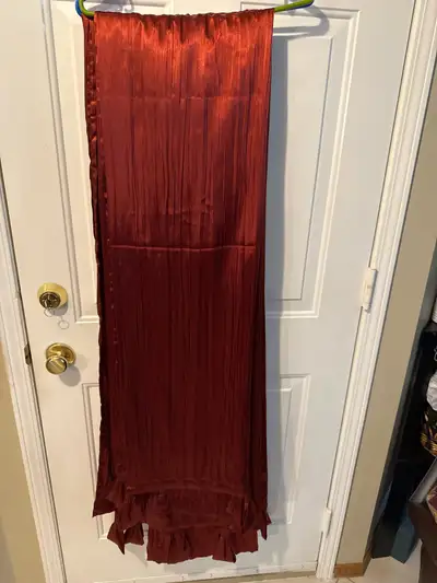 Enhance your home decor with these 4 Croscill curtain panels, each measuring 48 inches by 96 inches,...