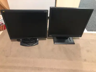 $90 for both computers monitors, View more
