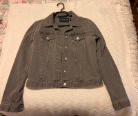 Women’s Calvin Klein Grey Jean Jacket (size small)