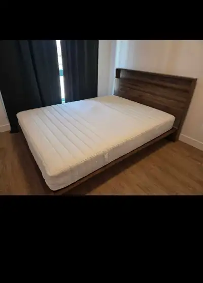 Bed with mattress, View more