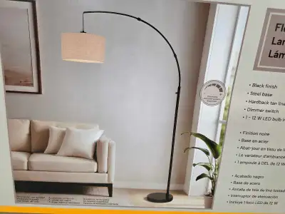 Floor lamp new in box, View more