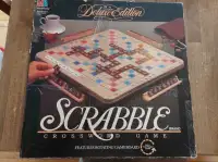 Vintage deluxe edition Scrabble game