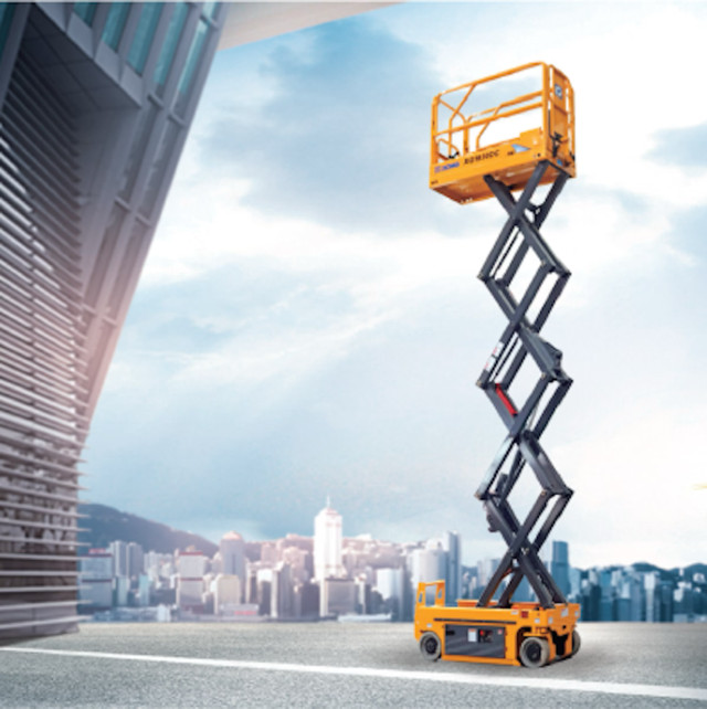 19ft. Electric Scissor Lift for Rent in Heavy Equipment in Burnaby/New Westminster - Image 2