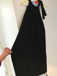 women's little black dress