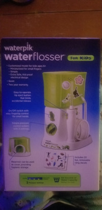 Waterpik water flosser for kids