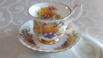 ROYAL ALBERT BONE CHINA CUP SAUCER -DORSET, COUNTRY FAYRE SERIES, View more