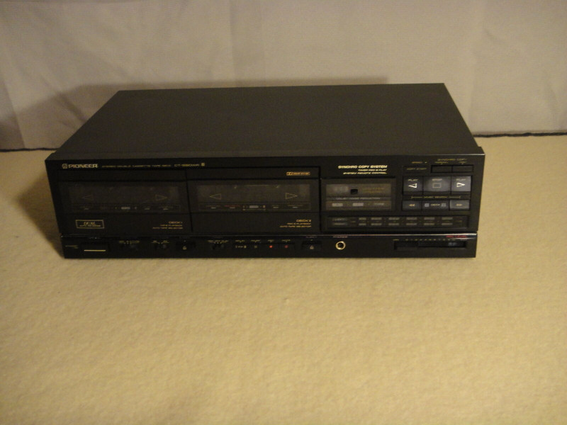 Stereo double cassette for sale  