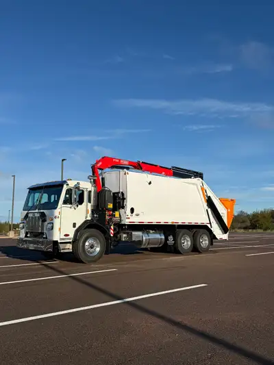 New 2027 Peterbilt 520 Molok bin collection truck ( Deep collection containers ) -Cummins L9 engine...