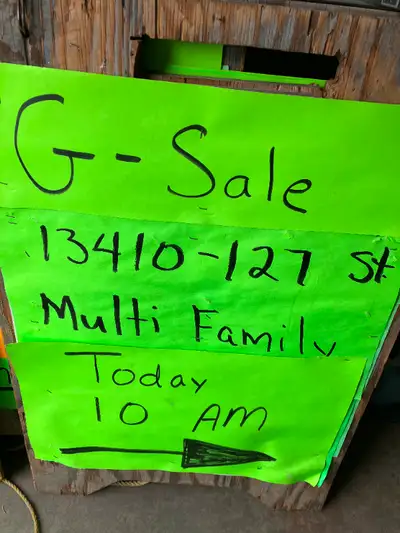Multi family garage sale with a great assortment of items, Antiques, collectibles, DVD Complete sets...