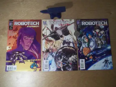 Robotech invasion comic books, View more
