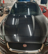 2017 BLACK JAGUAR F PACE PRESTIGE 35t TINTED / PANO ROOF / SUV