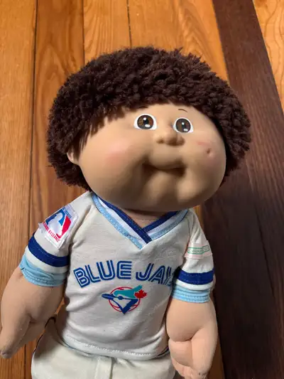 Vintage 1985 Toronto Blue Jays cabbage patch doll MLB retro rare, View more