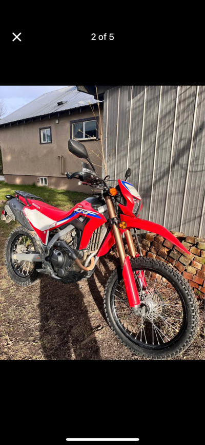 2021 Street legal dirtbike. 2nd owner and always maintained. Great condition minus small crack on th...