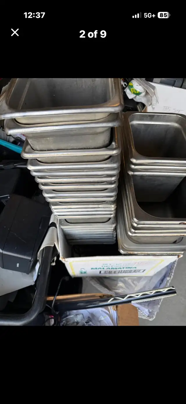 metal containers