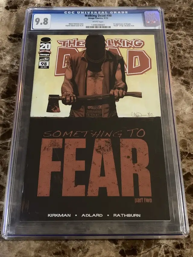 Walking Dead #98 CGC 9.8! in Comics & Graphic Novels in Windsor Region - Image 2