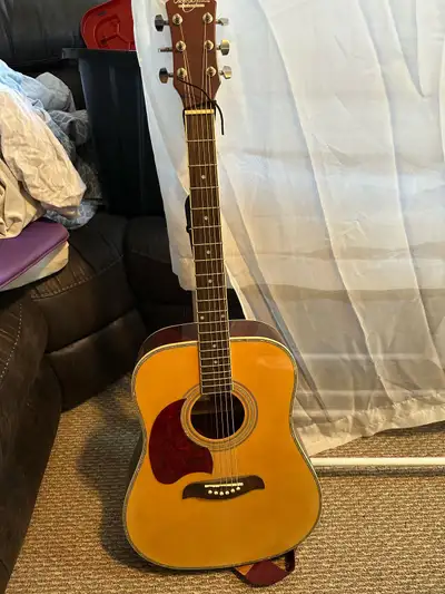 Oscar Schmidt Left handed Guitar, View more