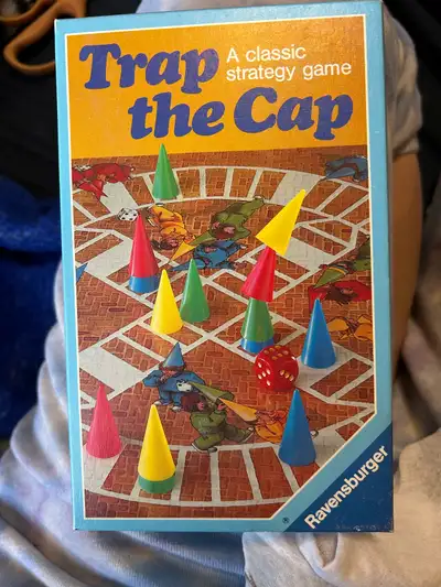 Vintage  Ravensburger Trap the Cap 1986 edition, View more