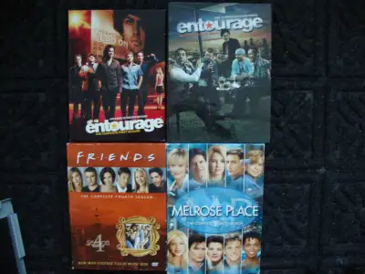 All 3 for $10 Entourage - season one Entourage - season one Melrose place - first season (Friends -...