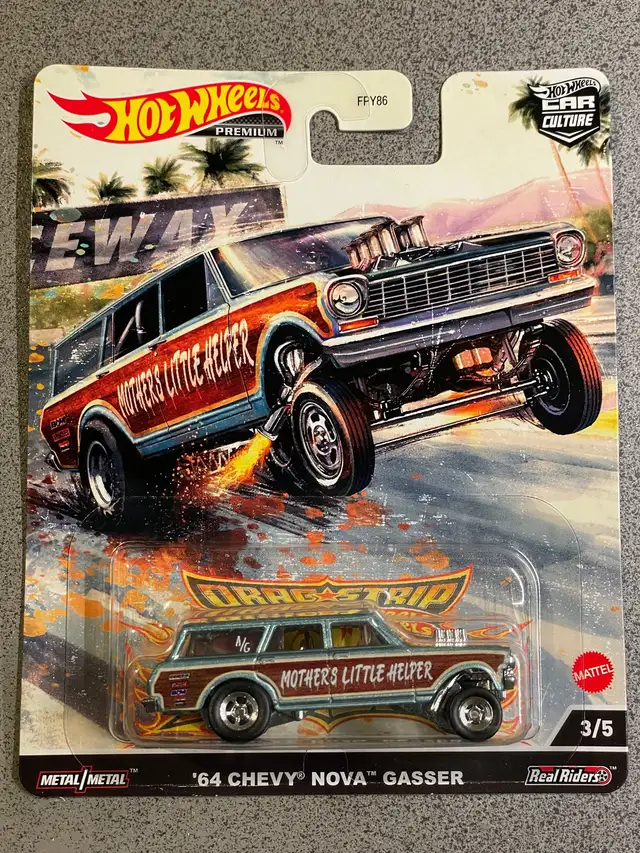 Hot wheels Premium Chevy Nova Gasser
