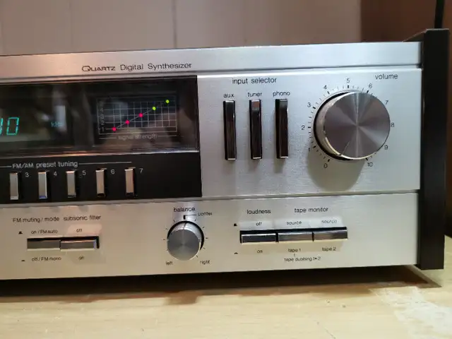 Vintage Technics Receiver Model SA-225 (LIKE NEW) in Stereo Systems & Home Theatre in Mississauga / Peel Region - Image 4